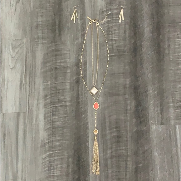 White House Black Market Jewelry - Necklace and Earrings Set! WHBM!